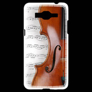Coque Samsung Grand Prime 4G Violon et partitions