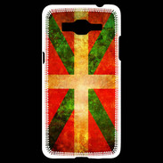 Coque Samsung Grand Prime 4G Drapeau Basque Vintage