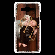 Coque Samsung Grand Prime 4G Bébé dormant sur une bassine