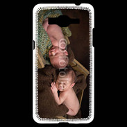 Coque Samsung Grand Prime 4G Jumeaux dormant dans des caisses