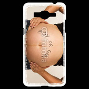 Coque Samsung Grand Prime 4G Femme enceinte ventre 