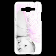 Coque Samsung Grand Prime 4G Bébé ailes d'ange rose