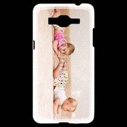 Coque Samsung Grand Prime 4G Bébés sur le ventre