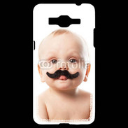 Coque Samsung Grand Prime 4G Bébé avec moustache