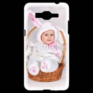 Coque Samsung Grand Prime 4G Bébé dans un panier