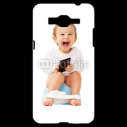 Coque Samsung Grand Prime 4G Bébé accro au mobile