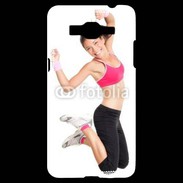 Coque Samsung Grand Prime 4G Femme asie sportive