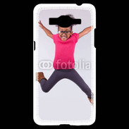 Coque Samsung Grand Prime 4G Jeune fille africaine joyeuse