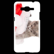 Coque Samsung Grand Prime 4G Chaton Noël