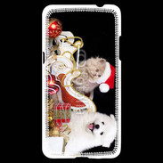 Coque Samsung Grand Prime 4G Chaton et Chiot Noël