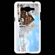 Coque Samsung Grand Prime 4G Chalet enneigé 2