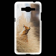 Coque Samsung Grand Prime 4G Renard paysage hiver