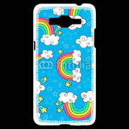Coque Samsung Grand Prime 4G Ciel Rainbow