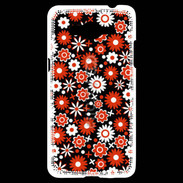 Coque Samsung Grand Prime 4G Fond motif floral 750 