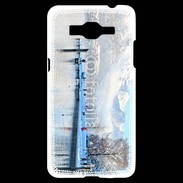 Coque Samsung Grand Prime 4G Le Lac d'Annecy en hvier