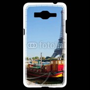 Coque Samsung Grand Prime 4G Tour Eiffel vue des bords de Seine