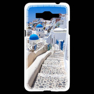 Coque Samsung Grand Prime 4G Village sur l'Île de Santorini en Grêce