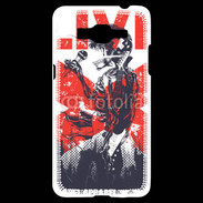 Coque Samsung Grand Prime 4G Tête de mort en concert live
