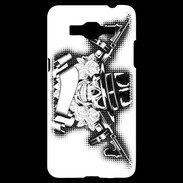 Coque Samsung Grand Prime 4G Tête de mort Gangster