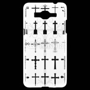 Coque Samsung Grand Prime 4G Fond croix
