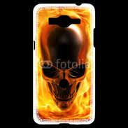 Coque Samsung Grand Prime 4G crâne en feu