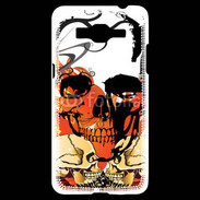 Coque Samsung Grand Prime 4G Design Tête de mort