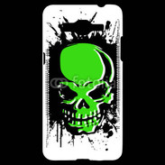 Coque Samsung Grand Prime 4G Tête de mort en vert et noir