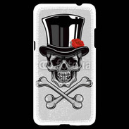 Coque Samsung Grand Prime 4G Tête de Mort avec classe