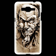 Coque Samsung Grand Prime 4G Visage tatouée et percée 50