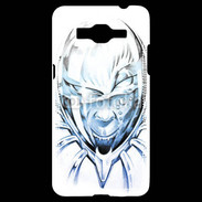 Coque Samsung Grand Prime 4G Monstre en dessin bleu