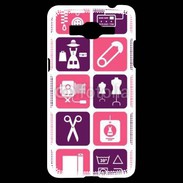 Coque Samsung Grand Prime 4G Fond symboles couturière