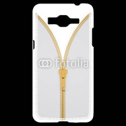 Coque Samsung Grand Prime 4G Fermetures éclaires coutures 2