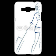 Coque Samsung Grand Prime 4G Hôtesse de l'air 2