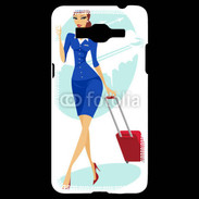 Coque Samsung Grand Prime 4G Hôtesse de l'air 3