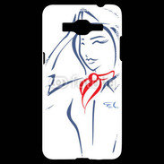 Coque Samsung Grand Prime 4G Hôtesse de l'air 4