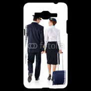 Coque Samsung Grand Prime 4G Commandant de bord et hôtesse de l'air