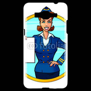 Coque Samsung Grand Prime 4G Hôtesse de l'air 5