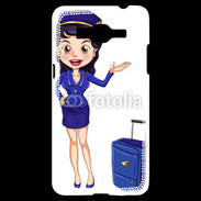 Coque Samsung Grand Prime 4G Hôtesse de l'air 7