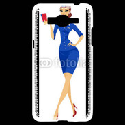 Coque Samsung Grand Prime 4G Hôtesse de l'air 9