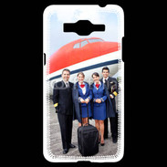 Coque Samsung Grand Prime 4G Commandant de bord et hôtesse de l'air 3