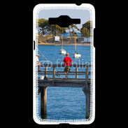 Coque Samsung Grand Prime 4G Pêcheurs sur ponton