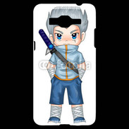 Coque Samsung Grand Prime 4G Chibi style illustration of a superhero 2