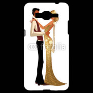 Coque Samsung Grand Prime 4G Couple glamour dessin