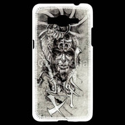 Coque Samsung Grand Prime 4G Visage de guerrier en dessin 52