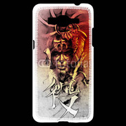 Coque Samsung Grand Prime 4G Visage de guerrier en dessin 60