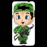 Coque Samsung Grand Prime 4G Cute cartoon illustration of a soldier