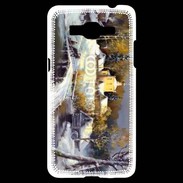 Coque Samsung Grand Prime 4G Peinture village rural