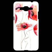 Coque Samsung Grand Prime 4G Peinture de Coquelicots