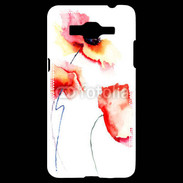 Coque Samsung Grand Prime 4G Peinture de Coquelicots 25