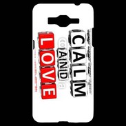 Coque Samsung Grand Prime 4G Keep calm et love me